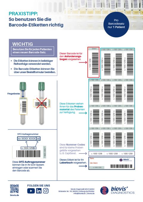 Testanleitungen Biovis Diagnostik Mvz Gmbh