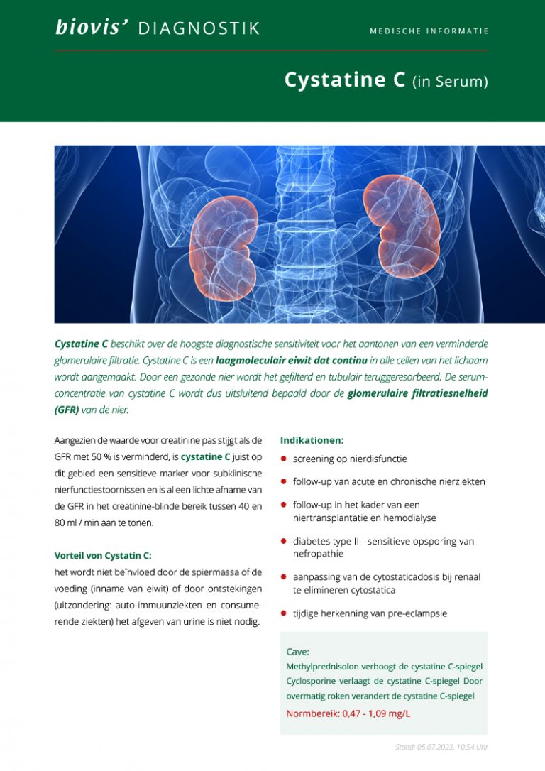 Vakinformatie | Biovis Diagnostik MVZ GmbH